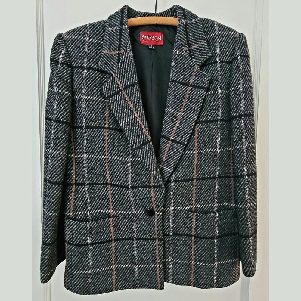 Vintage Wool Blazer